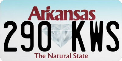 AR license plate 290KWS