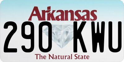 AR license plate 290KWU