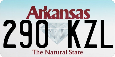AR license plate 290KZL