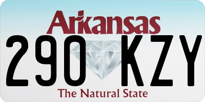 AR license plate 290KZY
