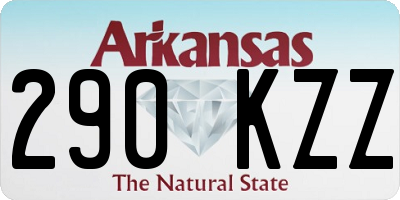 AR license plate 290KZZ