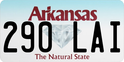AR license plate 290LAI