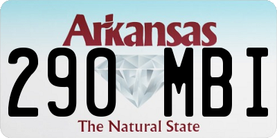 AR license plate 290MBI