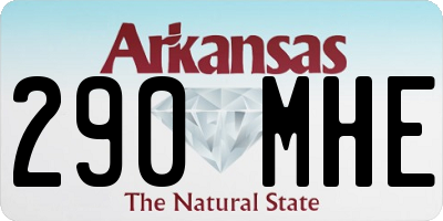 AR license plate 290MHE