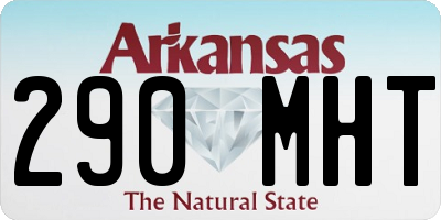 AR license plate 290MHT
