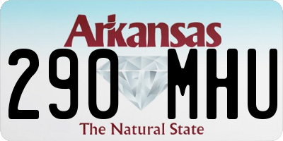 AR license plate 290MHU
