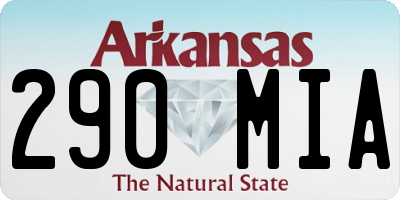 AR license plate 290MIA