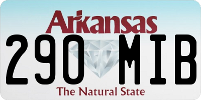 AR license plate 290MIB