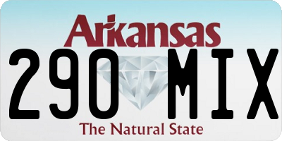 AR license plate 290MIX