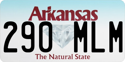 AR license plate 290MLM