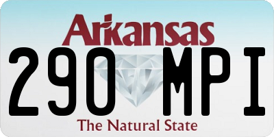 AR license plate 290MPI