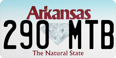 AR license plate 290MTB