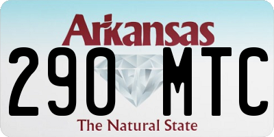 AR license plate 290MTC