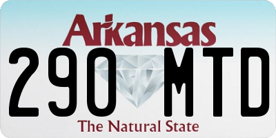 AR license plate 290MTD