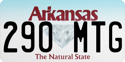 AR license plate 290MTG