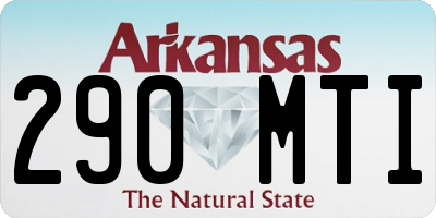 AR license plate 290MTI