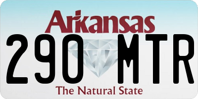 AR license plate 290MTR