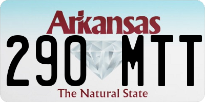 AR license plate 290MTT