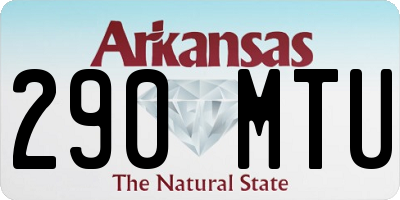 AR license plate 290MTU