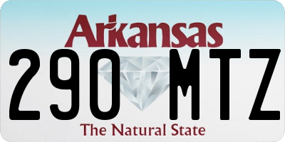 AR license plate 290MTZ