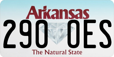 AR license plate 290OES