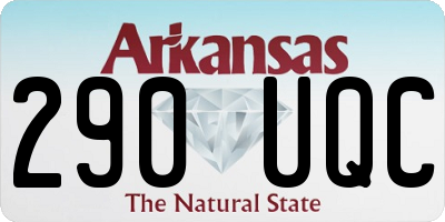 AR license plate 290UQC