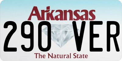 AR license plate 290VER