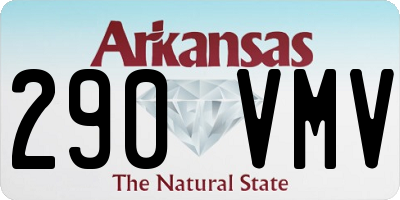 AR license plate 290VMV