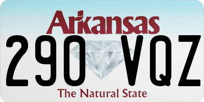 AR license plate 290VQZ