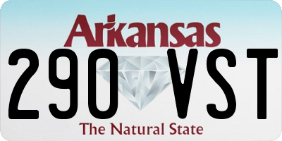 AR license plate 290VST