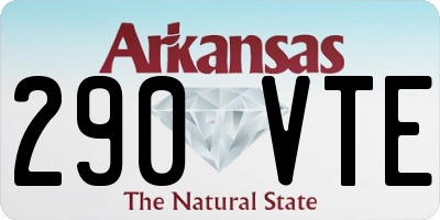 AR license plate 290VTE