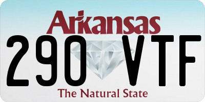 AR license plate 290VTF
