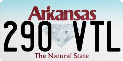 AR license plate 290VTL