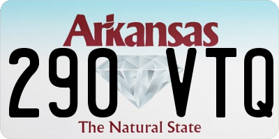 AR license plate 290VTQ