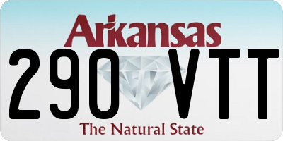 AR license plate 290VTT