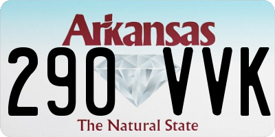 AR license plate 290VVK