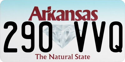 AR license plate 290VVQ