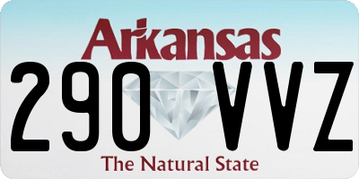 AR license plate 290VVZ