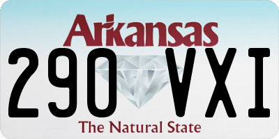 AR license plate 290VXI
