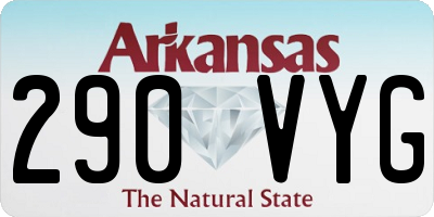 AR license plate 290VYG