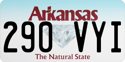 AR license plate 290VYI
