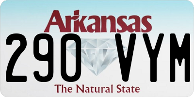 AR license plate 290VYM