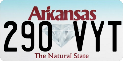 AR license plate 290VYT