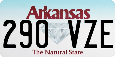 AR license plate 290VZE