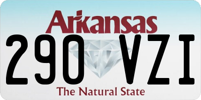 AR license plate 290VZI