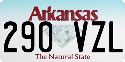 AR license plate 290VZL