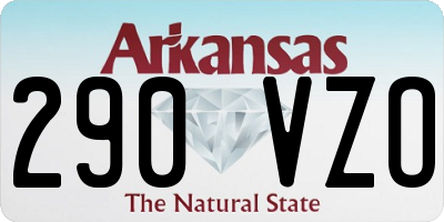 AR license plate 290VZO