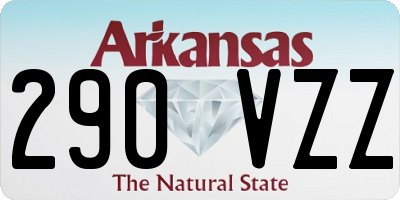 AR license plate 290VZZ