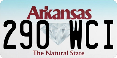 AR license plate 290WCI