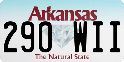 AR license plate 290WII